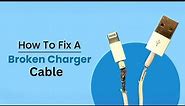 How to fix charger cable|How to fix charger cable not working|How to fix a phone charger wire|#wire