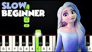 Show Yourself - Frozen 2 | SLOW BEGINNER PIANO TUTORIAL + SHEET MUSIC by Betacustic