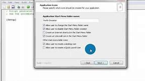 How to easily create Setup / Installation Wizard Application