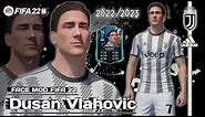 Facemod vlahovic fifa 22