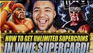 HOW TO GET UNLIMITED SUPERCOINS IN WWE SUPERCARD!