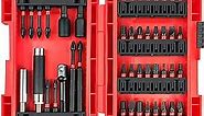 45PCS Screwdriver Bit Set, Impact Driver Bit Set for Drills and Drivers,Stainless Steel,Fit For Wood,Metals,Cement Drilling and Screwdriving