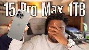 Why I'm Buying the iPhone 15 Pro Max 1TB...