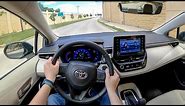2022 Toyota Corolla Hybrid LE - POV Test Drive (Binaural Audio)