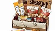 Dan the Sausageman's Mt. Rainier Gourmet Food Gift Basket -Featuring Dan's Summer Sausage, Wisconsin Cheeses, Specialty Sweet Hot Mustard, Charcuterie and Party Ready