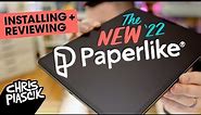 New *2023!* PaperLike iPad Screen Protector Unbox, Install + Review