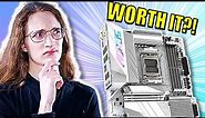 A HEFTY Price for an All-White Motherboard! Gigabyte X670E Aorus Pro X