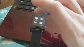 Demonstration of Android Wear 2.0 on the LG G watch w100