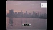 1960s New York Skyline at Dusk, 35mm
