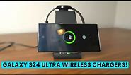 5 Must Have Samsung Galaxy S24 Ultra Wireless Chargers!🔥🔥👌