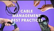 How to label cables? (cable management best practices for AV industry)