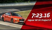Mid-range Car Record Nordschleife | Jaguar XE SV Project 8
