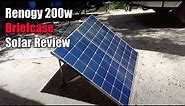 Renogy 200w Briefcase Off Grid Solar Review