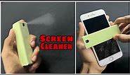 How to make a screen cleaner at home || 2 in 1 screen cleaner spray || EXPERIMENT & CREATION