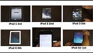 Ultimate iPad Comparison: iPad Air vs iPad 1/2/3/4 Performance Test (All iPads ever!)
