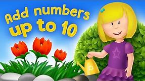 Adding numbers 1-10 | Learn Addition to 10 for Kids | Math for 1st Grade | Kids Academy