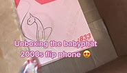 Y2k flip phone, a real 2000s dream 😭 I’m obsessed #babyphat #pinkphone #rare #y2k #2000s