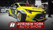Fredric Aasbo shows off his 1,000 HP 2019 Toyota Corolla Hatchback | 2018 NY Auto Show