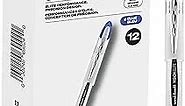 Uniball Vision Elite Rollerball Pens, Blue Pens Pack of 12, Bold Pens with 0.8mm Ink, Ink Black Pen, Pens Fine Point Smooth Writing Pens, Bulk Pens, and Office Supplies