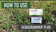 How to Use Sedgehammer Plus [Get Rid of Nutsedges Fast!]