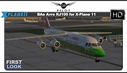 [X-Plane ] BAe Avro RJ100 for X-Plane 11 | The Avroliner Project | First Look