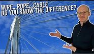 Wire, Rope, Strand, or Cable?! Do you know the Difference?