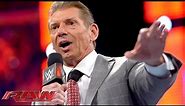 Mr. McMahon makes a surprise appearance: Raw, Nov. 3, 2014
