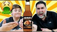 NEW Jones Soda Turkey and Gravy Soda Special Release Review