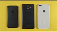 Iphone 7 Vs Iphone 8 Plus Vs Samsung J7 Max | Speed Test & Comparison