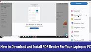 HOW TO DOWNLOAD AND INSTALL PDF READER ON WINDOWS 7|8|10
