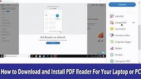 HOW TO DOWNLOAD AND INSTALL PDF READER ON WINDOWS 7|8|10