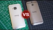 HTC One M9 vs HTC One M8: Sharper, Thicker, Squarer, Golder | Pocketnow