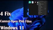 Windows 11: Can't Open PNG Files? Here's How to Fix It