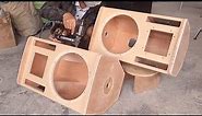 12 inch bass speaker production process - Details of each stage of implementation