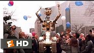 Short Circuit 2 (1988) - Golden Johnny Five Scene (10/10) | Movieclips