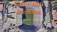 Explore Camp Nou: Virtual 360 Tour of the Iconic Stadium | Ultimate FC Barcelona Experience