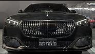 2024 Mercedes-Maybach S580 NIGHT SERIES! Maybach Batmobile! Interior Exterior Review