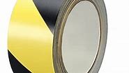 Black & Yellow Hazard Warning Safety Stripe Tape 2" X 54 feet