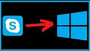 How to Download Skype on Windows 10 & Windows 11 - Install Skype (2022)