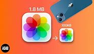 How to reduce photo file size on iPhone and iPad (2024 Guide) - iGeeksBlog