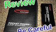 Rockford pocket power jump starter review