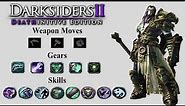 【Darksiders II】Death's Moveset | Weapon Moves, Reaper Form, Gears & Skills Showcase
