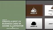 How to Create Spot UV Business Cards using Adobe Illustrator