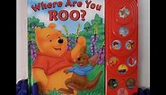 DISNEY Where Are You Roo? INTERACTIVE Play-A-Sound