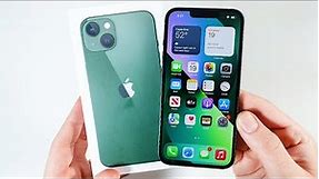 iPhone 13 Green Unboxing!