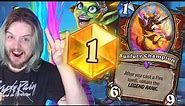This Deck is FIRE!!! | 100% WIN RATE to LEGEND w/ FIRE ENRAGE WARRIOR!? + ANNOUNCEMENT | Hearthstone