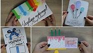 Ręcznie robione kartki urodzinowe | DIY Birthday Cards