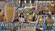 Buy Gold in Dubai as a tourist in 2024 | Best place to shop gold in Dubai | Gold Souk