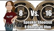 8 Ohms or 16 Ohms? Vintage 30 - METAL Celestion Speaker Comparison