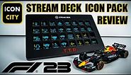 REVIEW - F1 23 Stream Deck Icon Pack - iCon City